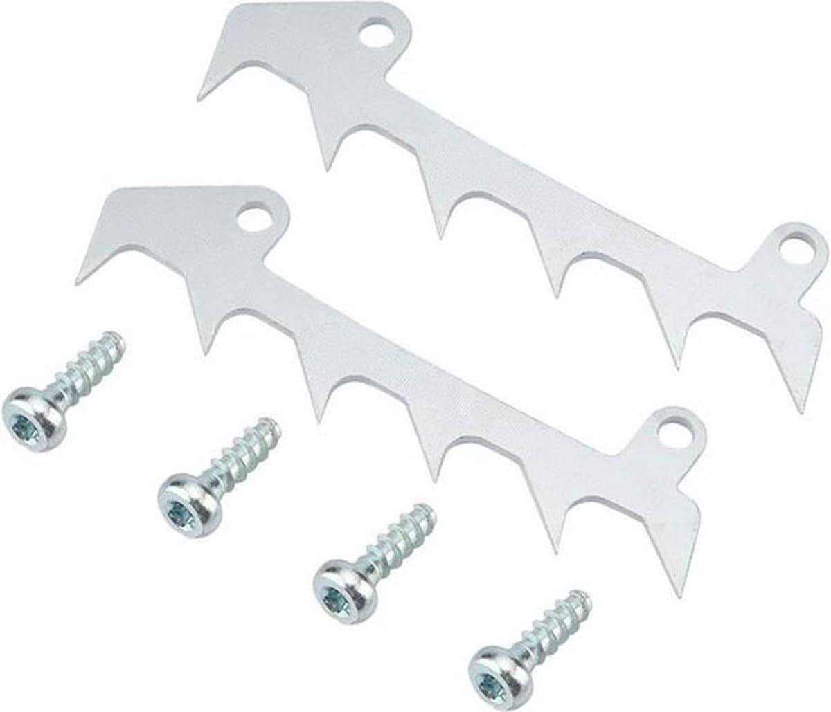 SnelShoppen - 2 Stuks Bumper Spike Felling Dog Kit voor MS170 MS180 MS210 MS250 017 018 021 - Hoogwaardige Vervangingen voor Grasmaaier en Tuinmachine — afbeelding 1