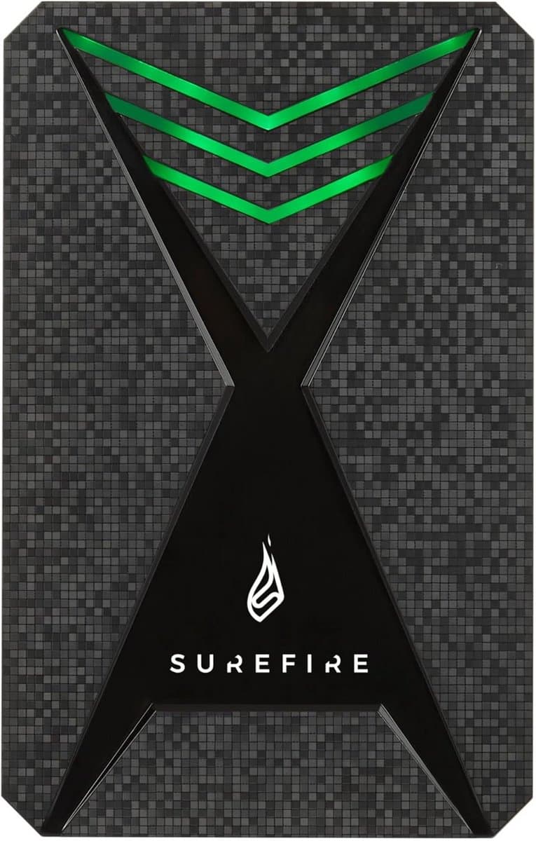 Externe Gaming Harde Schijf 2,5 inch - 2TB met USB 3.2 Gen 1 en RGB Verlichting Zwart — afbeelding 1