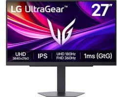 LG UltraGear 27G810A-B UHD 4K - IPS Gaming Monitor - Dual-Mode 180Hz/360hz - 1ms - DisplayHDR 400 - 27-inch