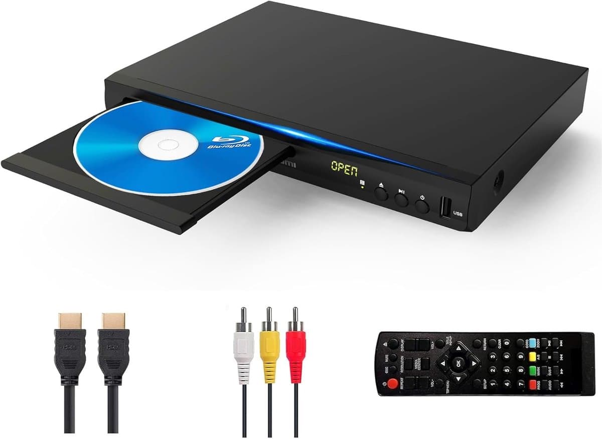 DVD Speler met HDMI - Blu Ray Spelers - Externe DVVD Speler — afbeelding 1