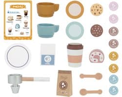 Tooky Toy Koffiezetapparaat - Hout