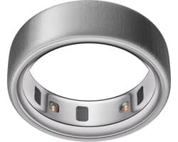 Oura Ring 4 - Size Before You Buy - Brushed Silver - Size 10