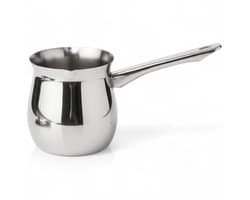 Orion - Roestvrijstalen Tygiel - 300 ml - Ergonomisch - Voor Turkse Koffie