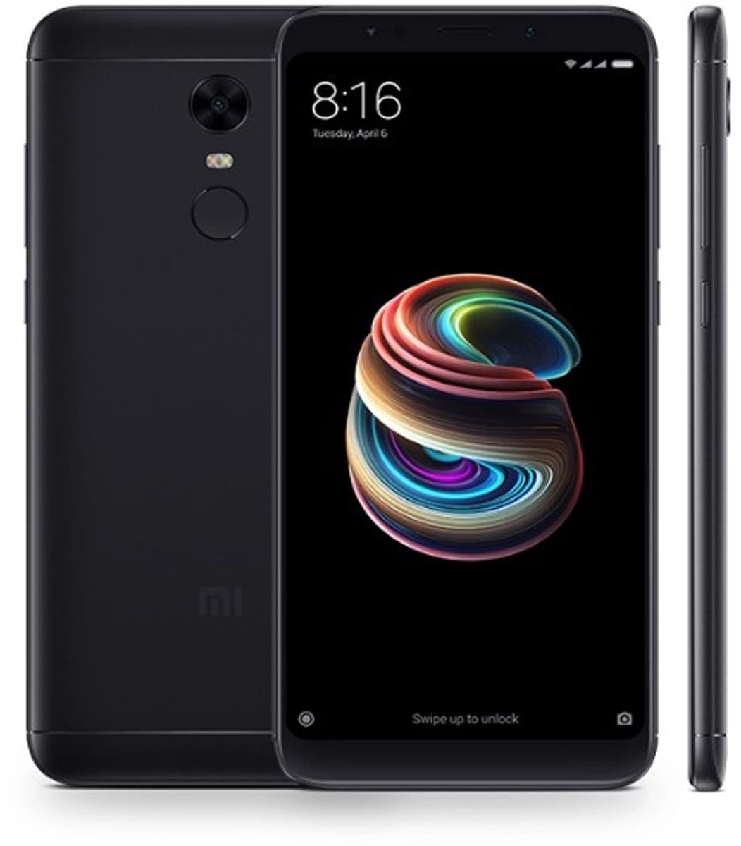 Xiaomi Redmi 5 Plus - 64GB - Dual Sim - Zwart — afbeelding 1