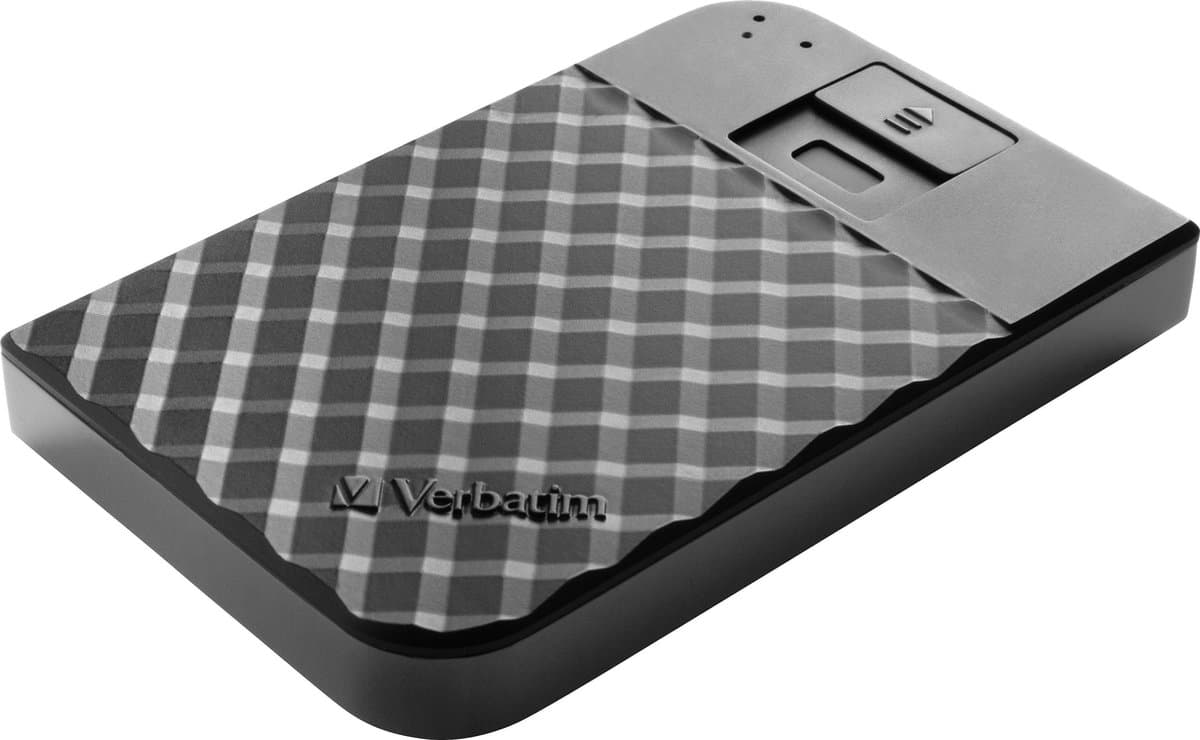 Verbatim Fingerprint Secure externe harde schijf 2 TB Zwart — afbeelding 1