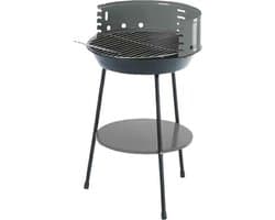 Master Grill MG915 - Houtskoolbarbecue - Okrond - 35 cm - Staal