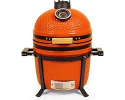 Patton Kamado 15" - Tafel model - Keramische barbecue - Premium Oranje - Medium - Compleet - Oranje