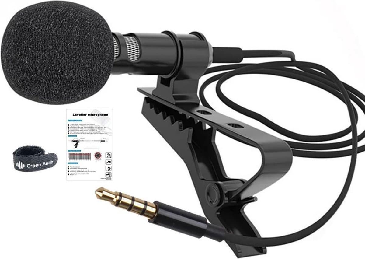 Professionele Clip-On Smartphone Microfoon - iPhone - Android - Windowsphone - Laptop - PC — afbeelding 1