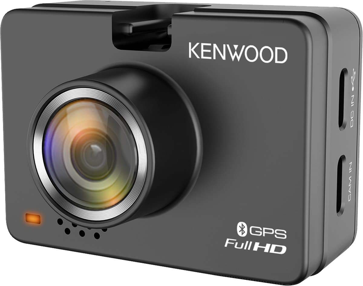 Kenwood DRV-A310W Dashcam - Full HD - Draadloze app link - Achter-camera aansluiting — afbeelding 1