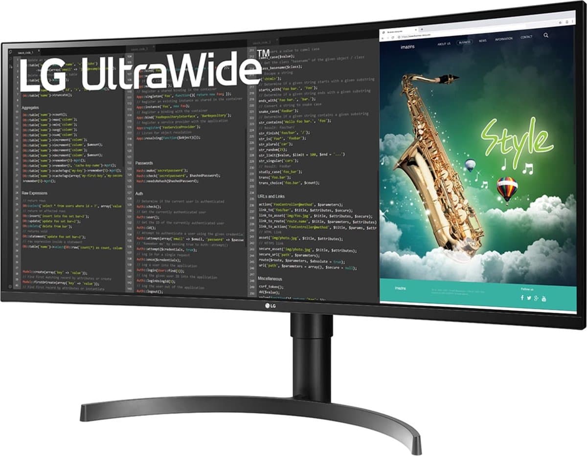 LG 35WN75CP-B — afbeelding 1