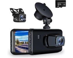 Dual Dashcam - Dashcam Voor en Achter - Auto Camera Dashcam - Dashcam Auto - Dual Dashcam voor Auto