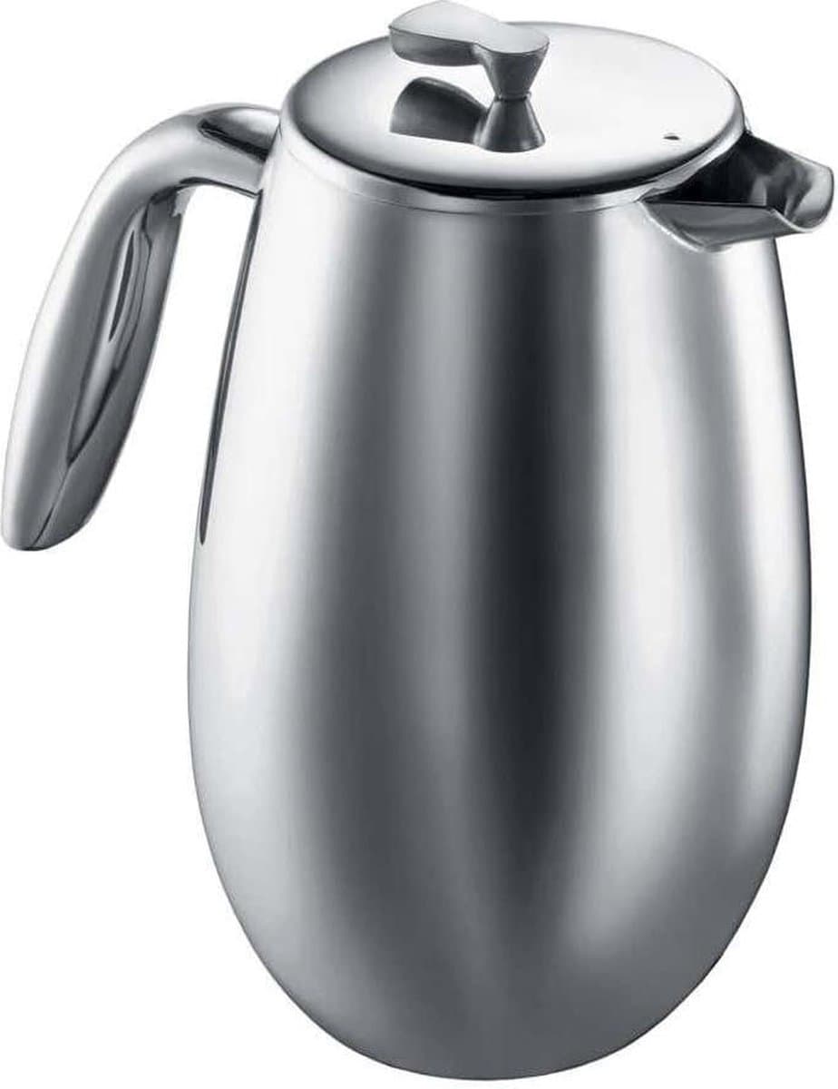 Dubbelwandige Cafetière Roestvrij Staal Vaatwasmachinebestendig 10 Liter Glanzend - Bodum Columbia — afbeelding 1