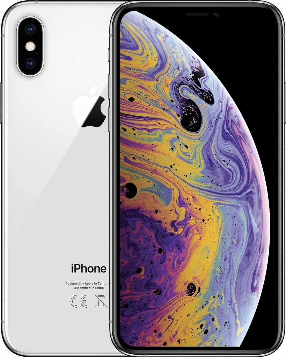 Apple iPhone Xs - 256GB - Zilver — afbeelding 1