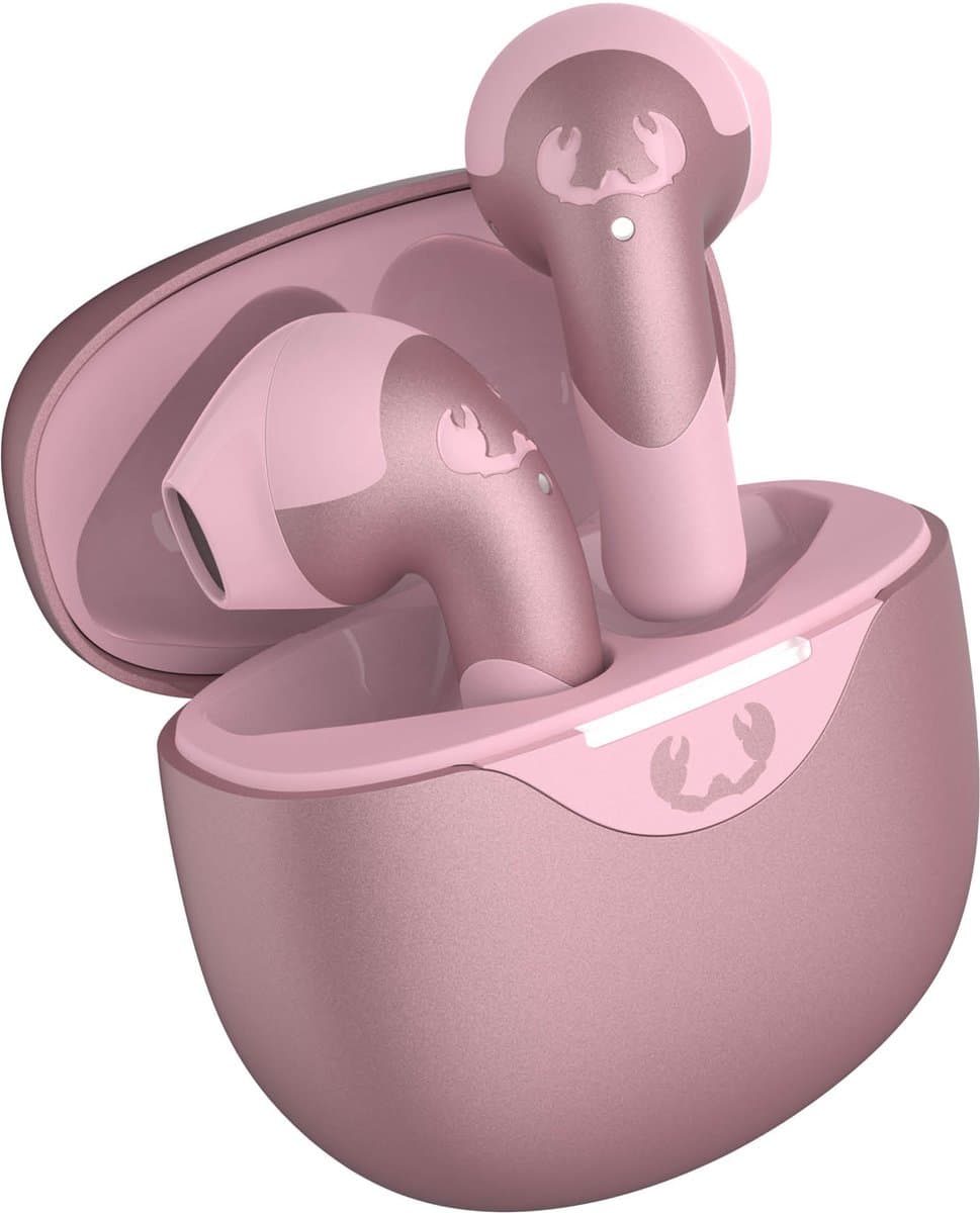 Fresh 'n Rebel Twins Blaze - Draadloze Oortjes – Bluetooth Oordopjes met ENC microfoon – IPX4 Waterdicht - 32 uur Speeltijd - Pastel Pink — afbeelding 1