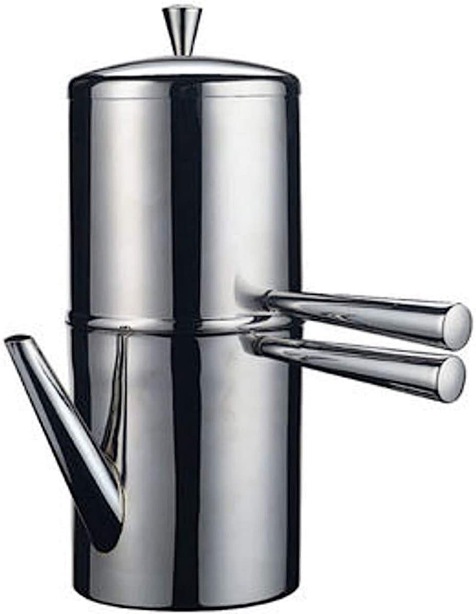 Ilsa Napoletana - Cafetière - RVS - 9 kops — afbeelding 1