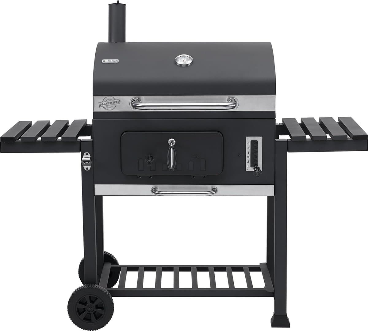 Grillwagen, houtskoolgrill met innovatief design Houtskoolgrill Toronto XXL B T H 152 73 137 multicolor — afbeelding 1