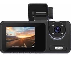 Black Box Dual Dashcam 2.0 inch IPS HD display Night Vision/G-Sensor/Doorloop/Park Modus/TF Card
