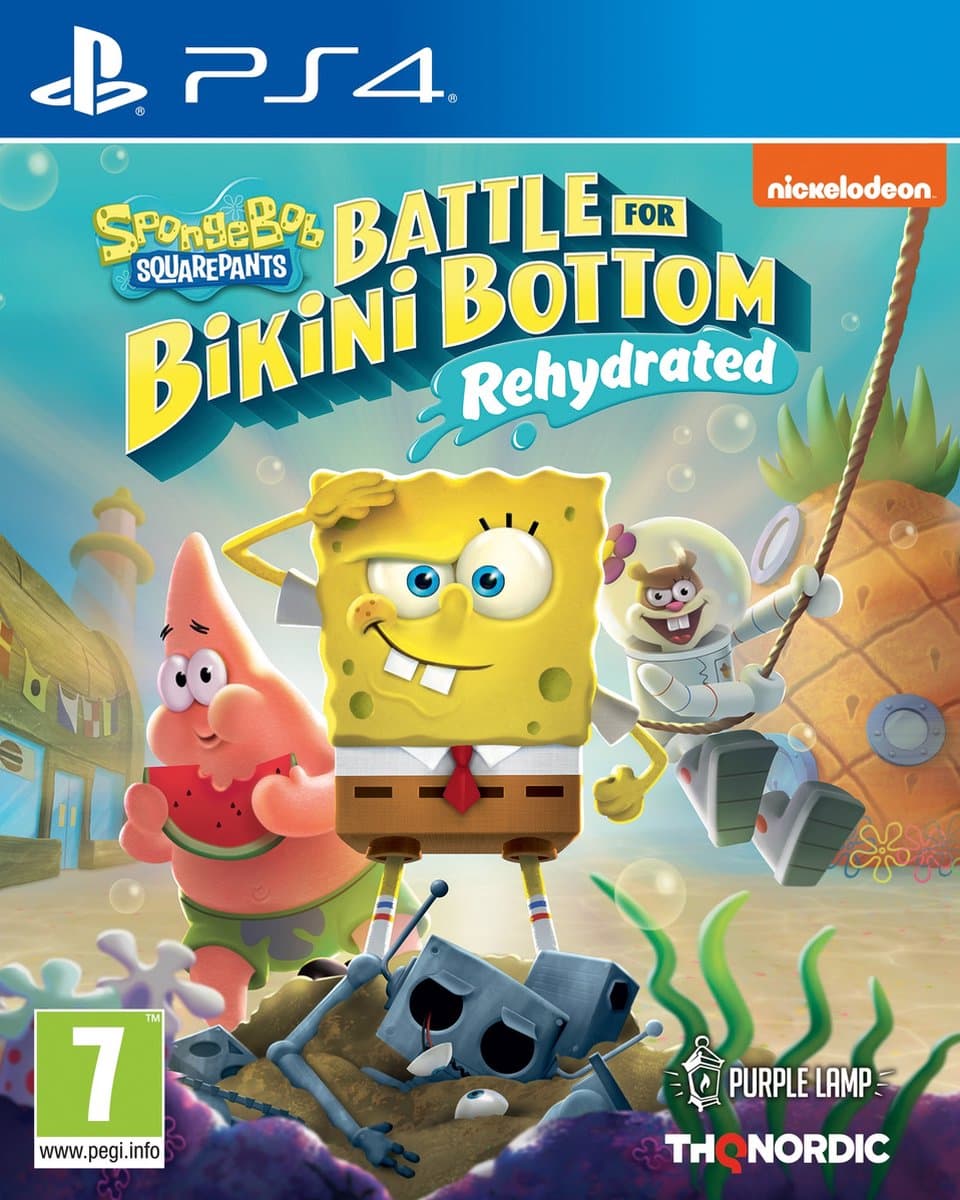 Spongebob SquarePants: Battle for Bikini Bottom - Rehydrated - PS4 — afbeelding 1
