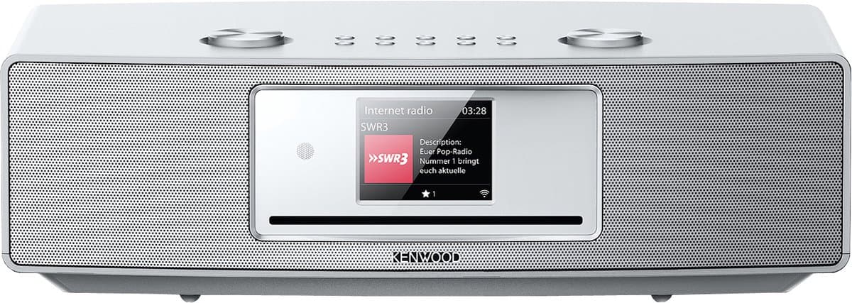Kenwood CR-ST700SCD - Wifi Smart Radio - Zilver — afbeelding 1