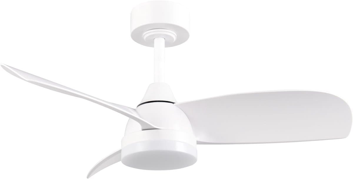 REALITY HELSINKI - Ventilator - Wit mat - incl. 1x SMD 20 W - Afstandsbediening - Geintegreerde dimmer - Traploos instelbare lichtkleur - Dimbaar met schakelaar - Niet externe dimbaar - Geheugenfunctie - Zomer- en wintermodus - 6 snelheidsniveaus — afbeelding 1