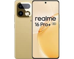 Realme 16 Pro+ 5G - 8 GB 256 GB - Goud