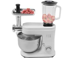 Multifunctionele Keukenmachine met Vleesmolen en 1.5L Sapcentrifuge - 700W