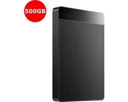 Draagbare Harde Schijf Extern PS5 500GB - Dunne Externe Harde Schijf Geschikt Voor PS5/PS4/PC - PS5 Opslag 2.5 Inch Zwart