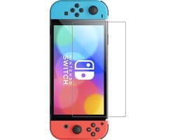 Screenprotector Geschikt voor Nintendo Switch Bescherm Glas Screen Protector