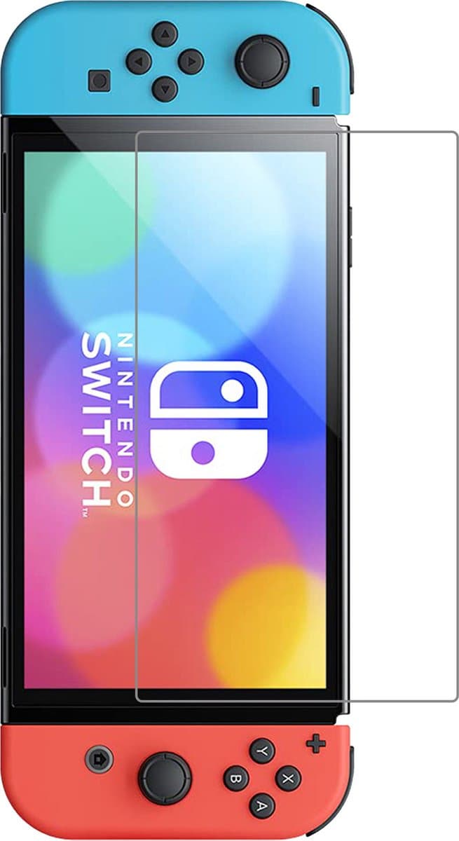 Screenprotector Geschikt voor Nintendo Switch Bescherm Glas Screen Protector — afbeelding 1