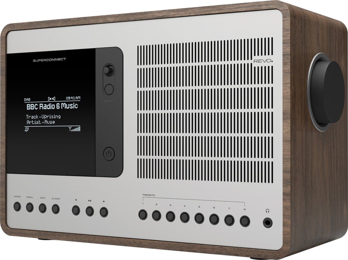 Revo SuperConnect - Radio - Walnoot — afbeelding 1