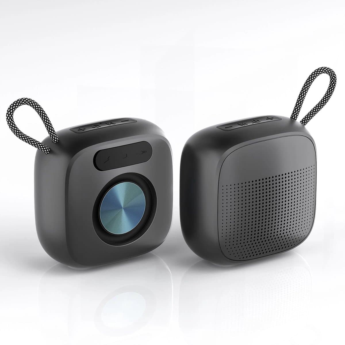 Draagbare Bluetooth Speaker - Draadloze Muziek Box - met HiFi stereogeluid - USB/Micro SD-kaart/AUX-ingang - voor feest, thuisbioscoop, game theater - Zwart — afbeelding 1