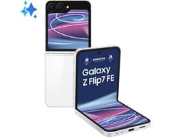 Samsung Galaxy Z Flip7 FE 5G – 128GB – Wit
