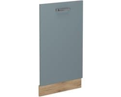 Vaatwasserfrontpaneel 45 cm Blauw-grijs voor Inbouw