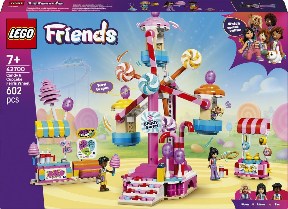 LEGO Friends - Reuzenrad van snoep en cupcakes Constructiespeelgoed — afbeelding 1