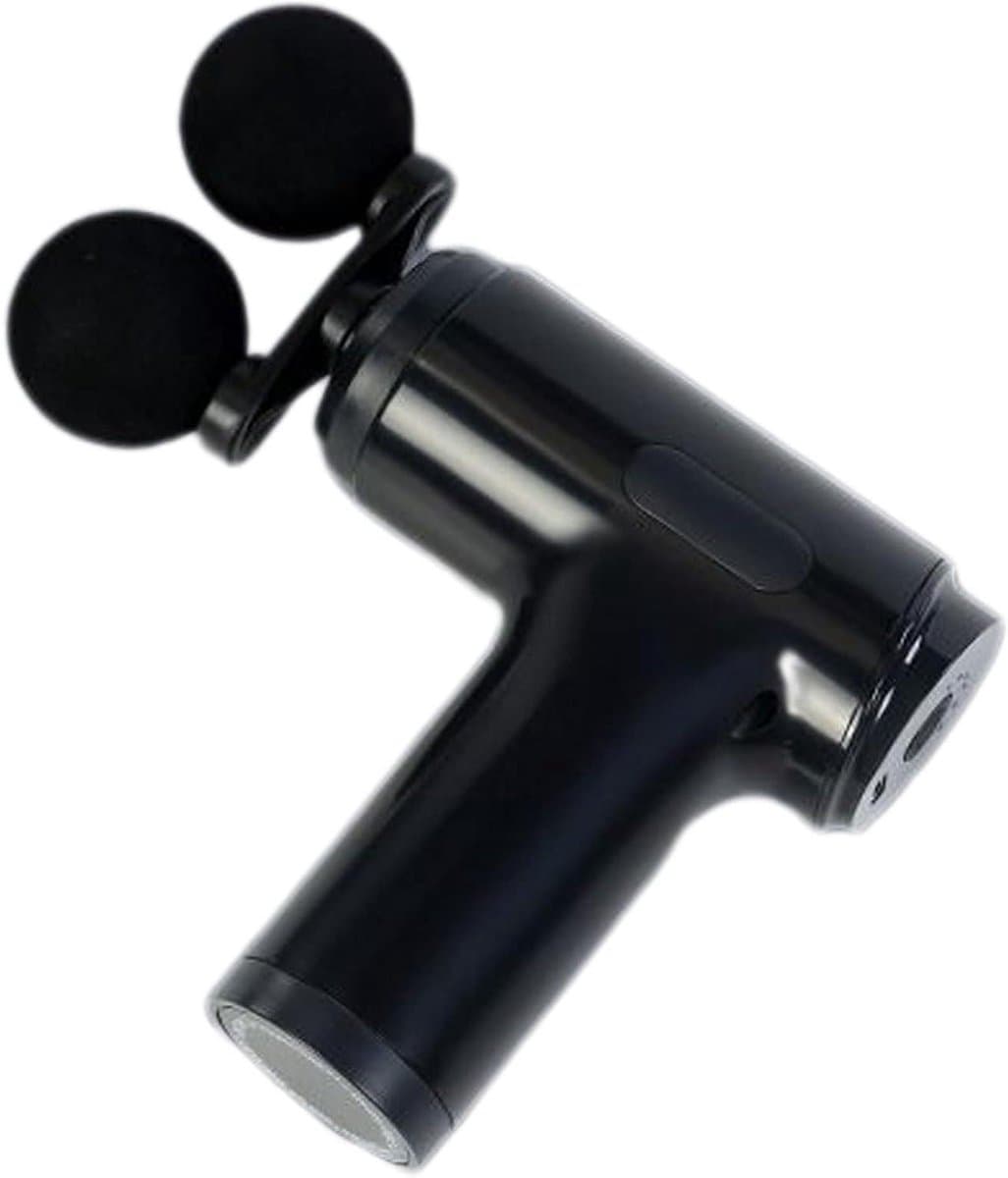Spier Massager - Herstel Gun - Spierontspanning - Geluidsarm Ontwerp - 21.3 x 17.3 cm - Zwart — afbeelding 1