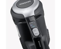 Severin HV 7155 - 2-in-1 snoerloze hand- en steelstofzuiger met parkeerstand - 21.6V - zwart/grijs