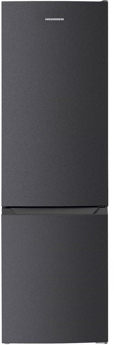 Heinner HC-HM262DGE++ Koel-vriescombinatie 262 L – Instelbare Thermostaat – LED-verlichting – Omkeerbare Deur – Vingerafdrukbestendige Afwerking – Antracietgrijs – 5 Jaar Garantie — afbeelding 1
