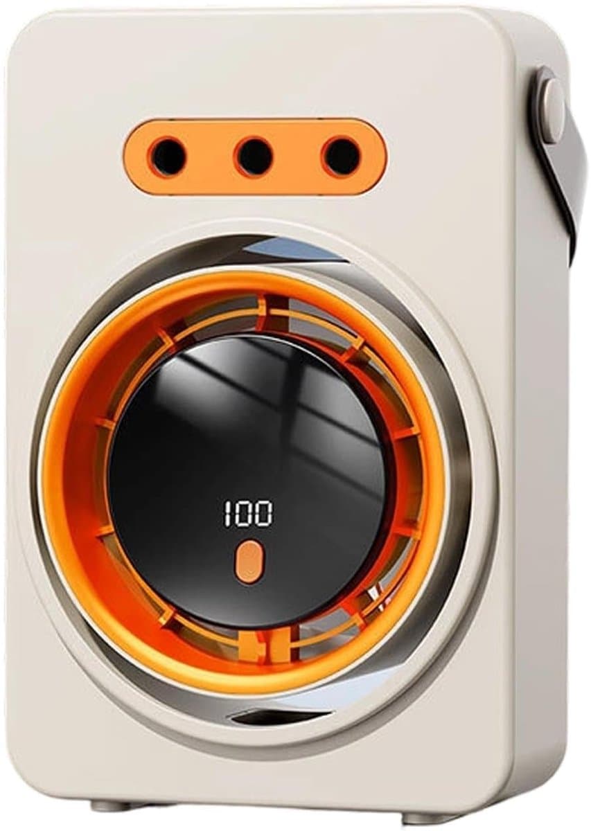 Tafelventilator - Met Verneveling - Compact - 100 Standen - Voor Binnen en Buiten — afbeelding 1