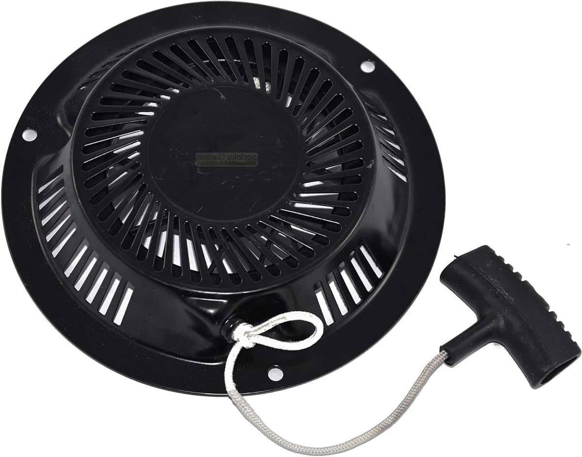 Terugslagstarter Grasmaaier - Trekstarter Starter - Grasmaaier Reparatie - Specifieke Pasvorm - 168 mm - Zwart — afbeelding 1