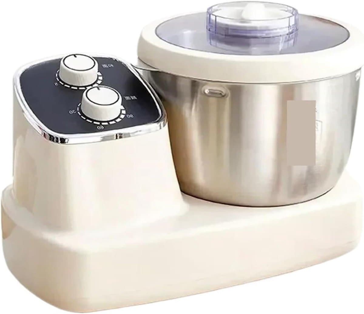 Keukenmixer - Deegmachine Kneedmachine - Bakken Thuis - Multifunctioneel Ontwerp - 7L - Zilver — afbeelding 1