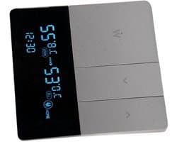 Digitale Thermostaathoes - Vloerverwarming Controller - Comfort Regelen - Wandmontage Display - 240 Volt - Wit