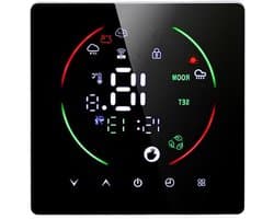 Slimme Thermostaat - Energiezuinige Regelaar - Comfort Thuis - 7-daags Schema - AC 90-240V - Wit