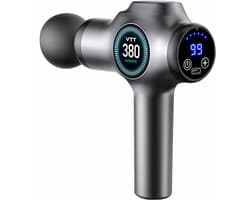 DnA® Massage Gun - Massage Pistool - Massage Gun Professioneel - Massage-gun - Grijs - 5cm x 3cm x 8cm