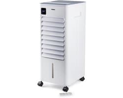 PRIMO PR582AC 3-in-1 Mobiele Aircooler - Luchtkoeler, Ventilator & Luchtbevochtiger - Watergekoelde Luchtcirculatie - 7L - Wit