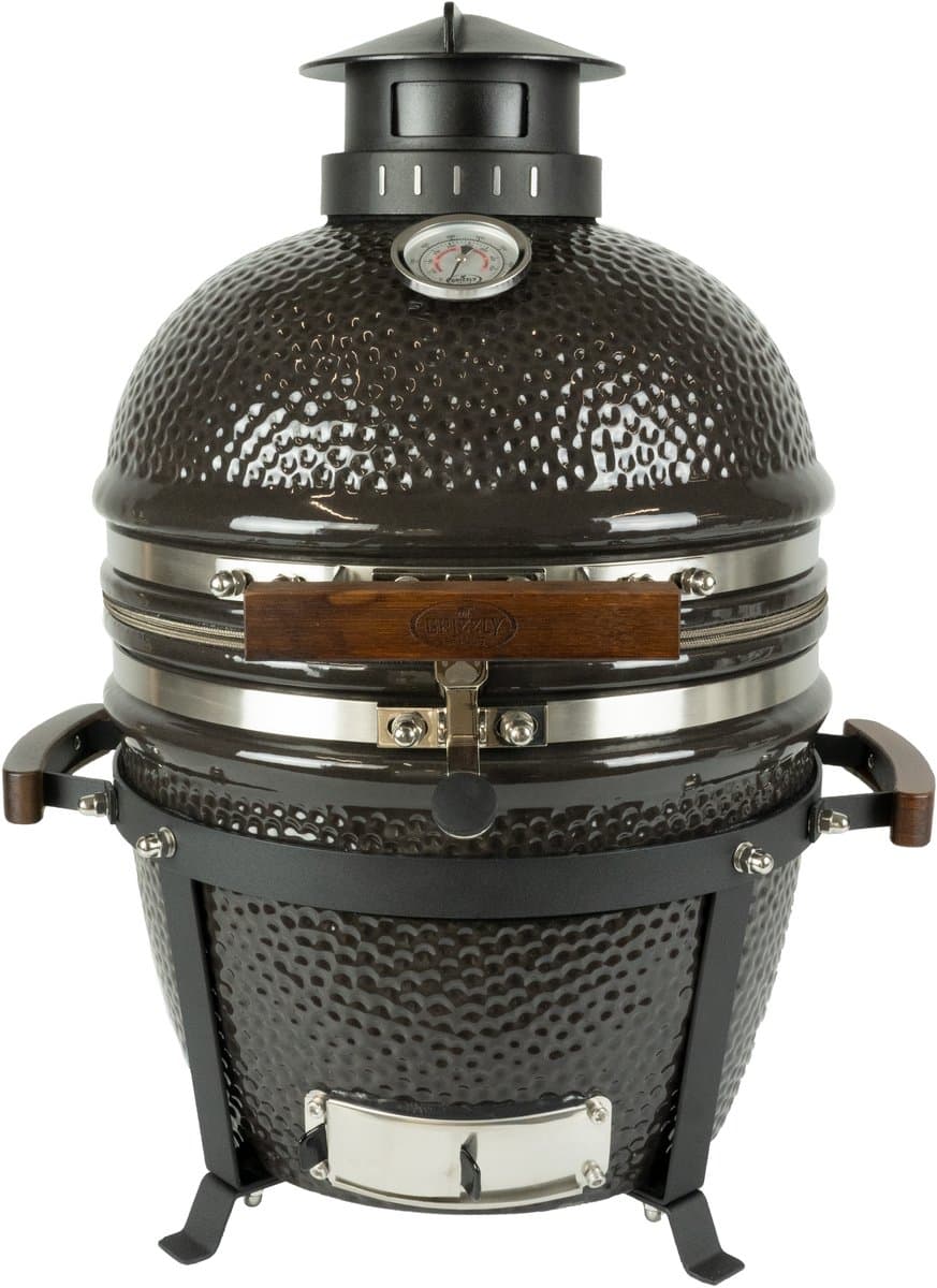Grizzly Grills Kamado Elite Compact – Ø33 cm / Ø13inch – Houtskoolbarbecue - Kamado - compleet met platesetter en aspook — afbeelding 1
