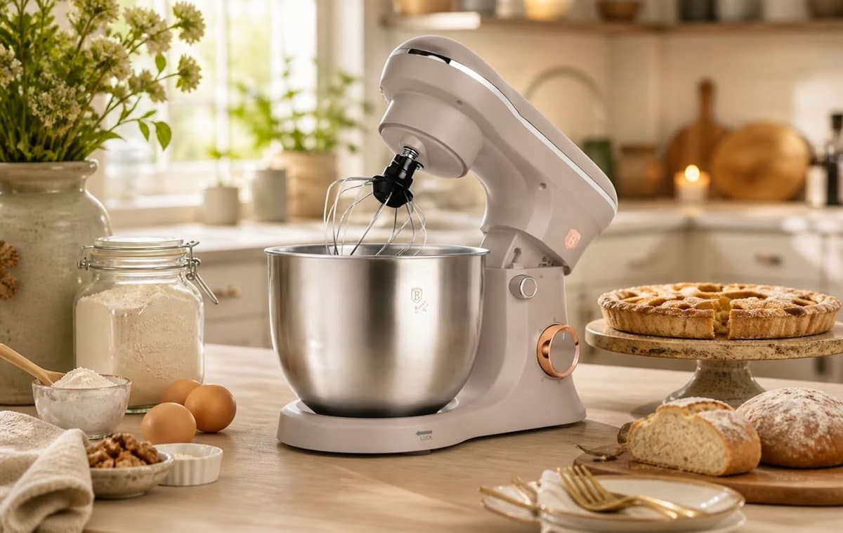 Berlinger Haus BH-9458 - Keukenmachine - 1000W - Zwart/Roségoud — afbeelding 1