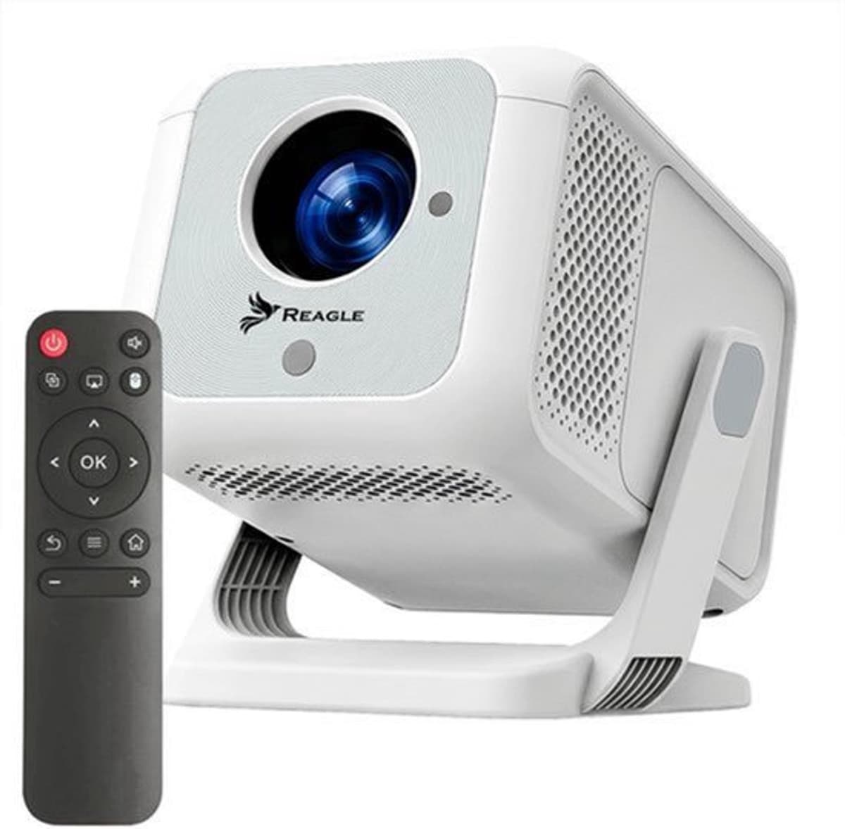 Beamer Full HD 1080p - 420 ANSI Lumen Android 14 - 1920 x 1080 Resolutie - LED - Wit - Voor Thuisbioscoop — afbeelding 1