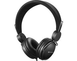 Sandberg - 126-34 Koptelefoon - Bedraad - Oproepen/muziek - Zwart - Mini jack