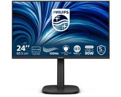 Philips 24B2U3301 - 24 inch Full HD Business Monitor - USB-C 90W - 120Hz - 5 jaar garantie