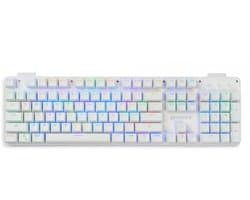 getcetera Gaming Keyboard 104 Keys – Blue Switches – RGB – Wit – Bedraad – USB-A – Numeriek Keypad – Anti-Ghosting